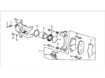 Honda 45210-SB2-673