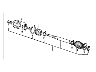 Honda 043A6-SB2-307