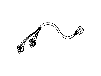 Honda 34305-SB6-672 Socket & Wire