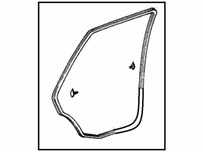 1985 Honda Civic Door Seal - 76885-SB6-010