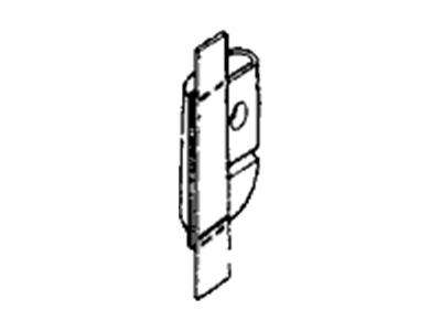 Honda 70395-SB6-000 Duct, R. RR. Outlet