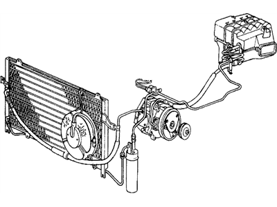 Honda 38000-SB3-666 Air Conditioner
