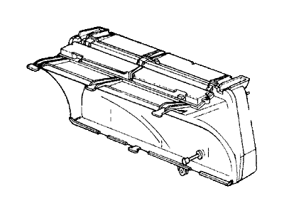 Honda 37100-SB6-674 Meter Assembly, Combination (Denso)