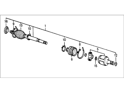 Honda 44305-SB2-961