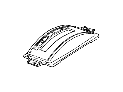 Honda 54710-SB2-710 Escutcheon, Console