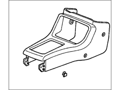 2000 Honda Civic Center Console Base - 77291-S04-G00ZB