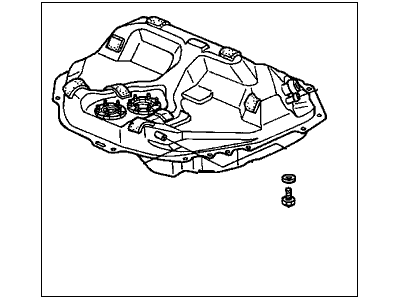 1996 Honda Civic Fuel Tank - 17500-S04-G30