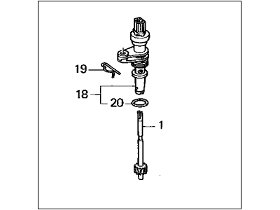 Honda 78410-S04-951