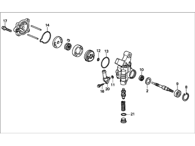 Honda 56110-P2A-003