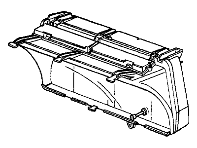 Honda 37100-SB6-675 Meter Assembly, Combination (Northland Silver)