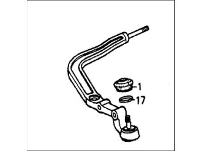 1984 Honda Civic Radius Arm - 51351-SB6-931