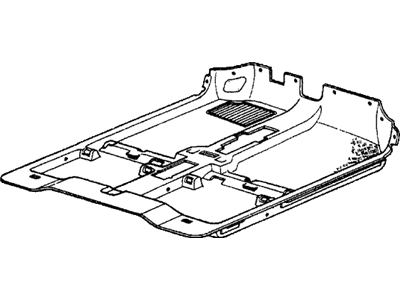 Honda 72820-SD9-680ZB Floor Mat *R41L* (MEEK RED)