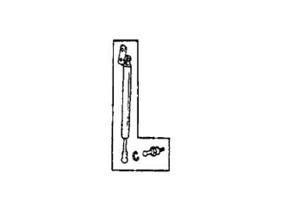 Honda 85030-SB6-000 Stay Set, L. Tailgate Open