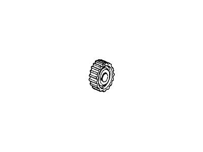 Honda 13621-PE0-003 Pulley, Timing Belt Drive