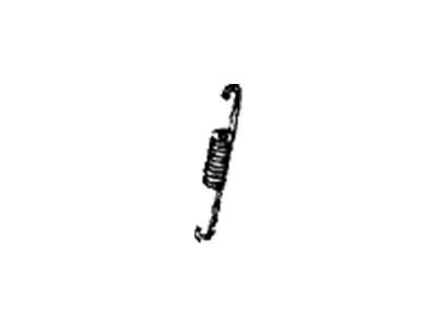 Honda 43367-SB6-003 Spring, R. Adjuster