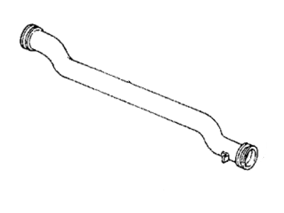 1985 Honda CRX Cooling Hose - 19505-PE0-000