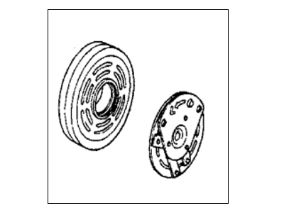 Honda CRX A/C Clutch - 38011-PE0-010