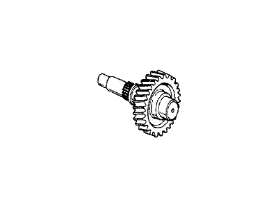 Honda 23731-PH8-960 Shaft, Super Low Gear (2)