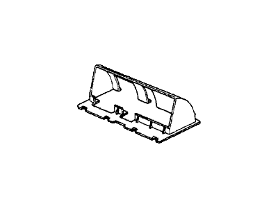 Honda 64495-SB6-003 Separator, Hop Up