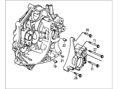 Honda 21010-PH8-000 Case Set, Clutch