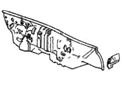 1987 Honda Civic Dash Panels - 60660-SD9-661ZZ