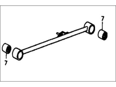 Honda 52370-SD9-660 Arm Assembly, Rear Control (Lower)