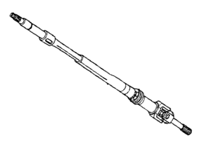 Honda Civic Steering Shaft - 53310-SB6-671