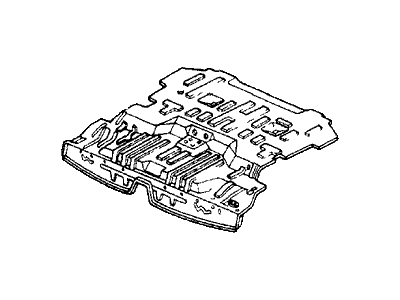 1985 Honda Civic Floor Pan - 04761-SD9-960ZZ