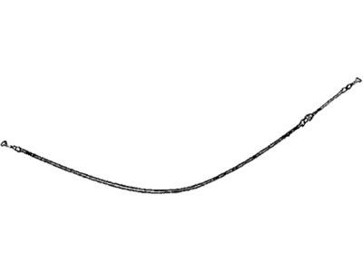 1986 Honda Civic Hood Cable - 63450-SB6-661