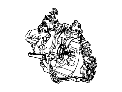 Honda 20011-PH8-000 Transmission Assembly (Gw-090) (4Wd 5-Speed)
