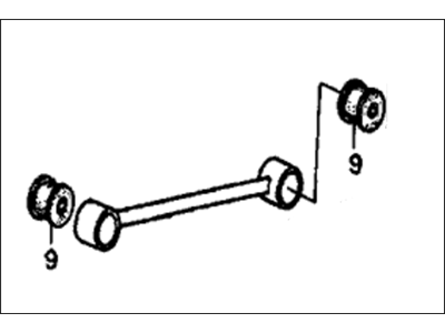 1985 Honda Civic Control Arm - 52390-SD9-661