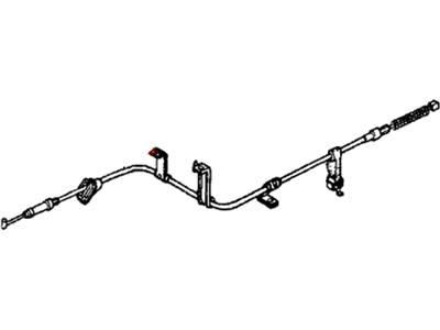 1987 Honda Civic Parking Brake Cable - 47560-SD9-013