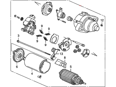 Honda 06312-RRA-505RM