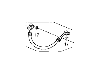 Honda 80315-SVA-A01 Hose, Discharge