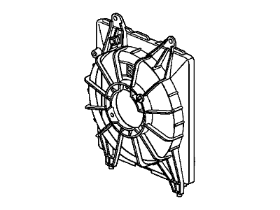 Honda 19015-RRA-A01 Main Shroud