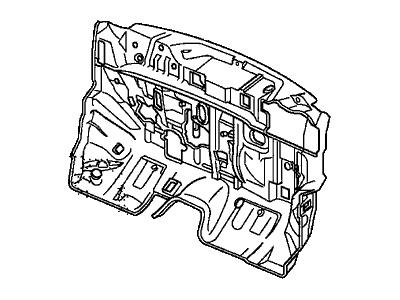 Honda 74260-SNR-C00 Insulator, Dashboard