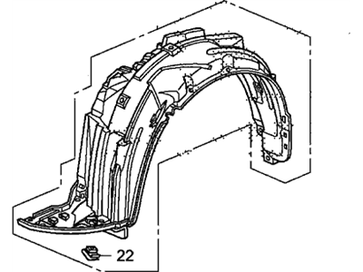 Honda 74151-SVA-A00