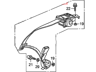 2011 Honda Civic Seat Belt - 04826-SVA-A01ZA