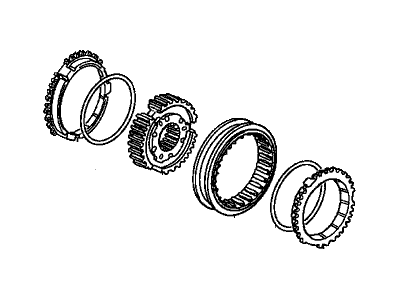 Honda 23626-PNS-315 Sleeve Set, Synchronizer (5-6)