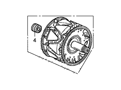 Honda 31101-RNA-A01 Rotor Assembly