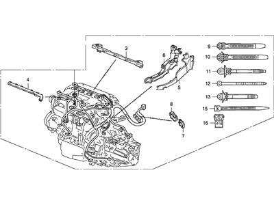 Honda 32110-RRB-A04 Wire Harness, Engine