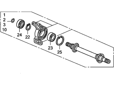 Honda 44500-SNA-A00