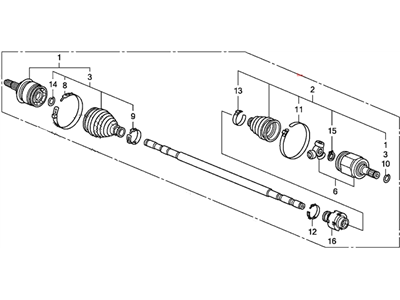 Honda 44305-SNE-A01