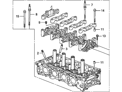 Honda 12100-RBC-000