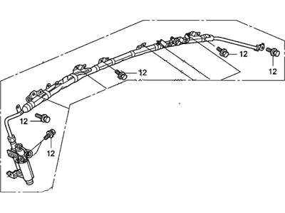 Honda 78875-SVA-A81 Module Assembly, Driver Side Curtain Airbag