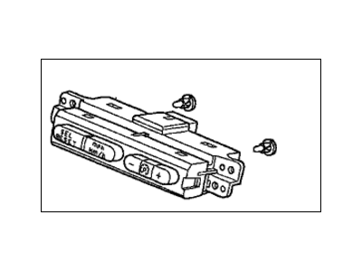 Honda 35155-SNA-A11ZA Switch Assembly, Illumination Control (Gun Metallic)