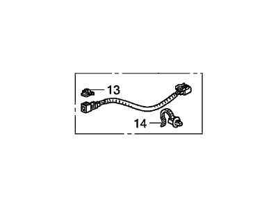 Honda 81152-SNA-A11 Cord, FR. Seat SPS