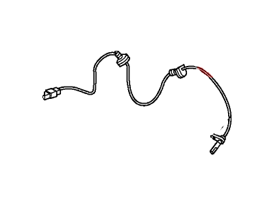 Honda 42523-SVA-A01 Clip, L. Wire