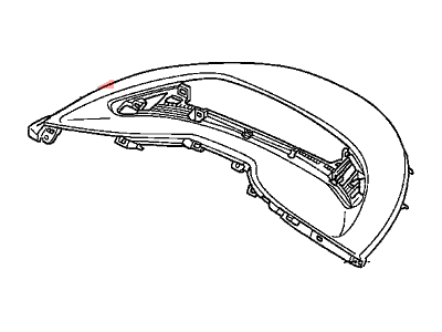 2011 Honda Civic Instrument Panel - 77103-SNA-A01ZA