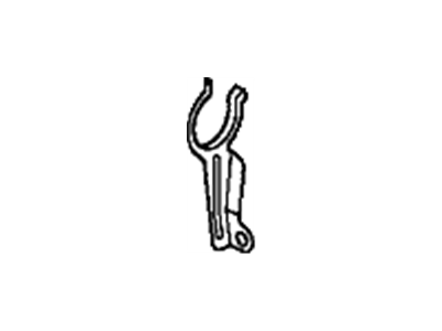 19519-RRA-A00 Honda Water Hose Clamp Illustration 1 of 1